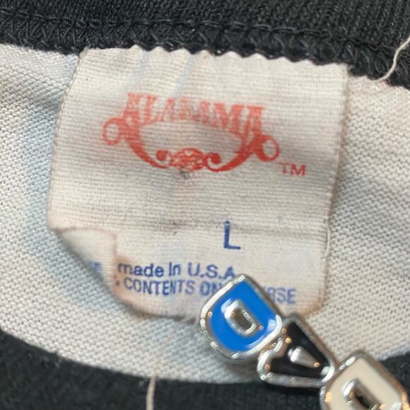 Vintage Alabama 1986 The Touch In Concert Wild Country Raglan Baseball Tee Large - Picture 6 of 8